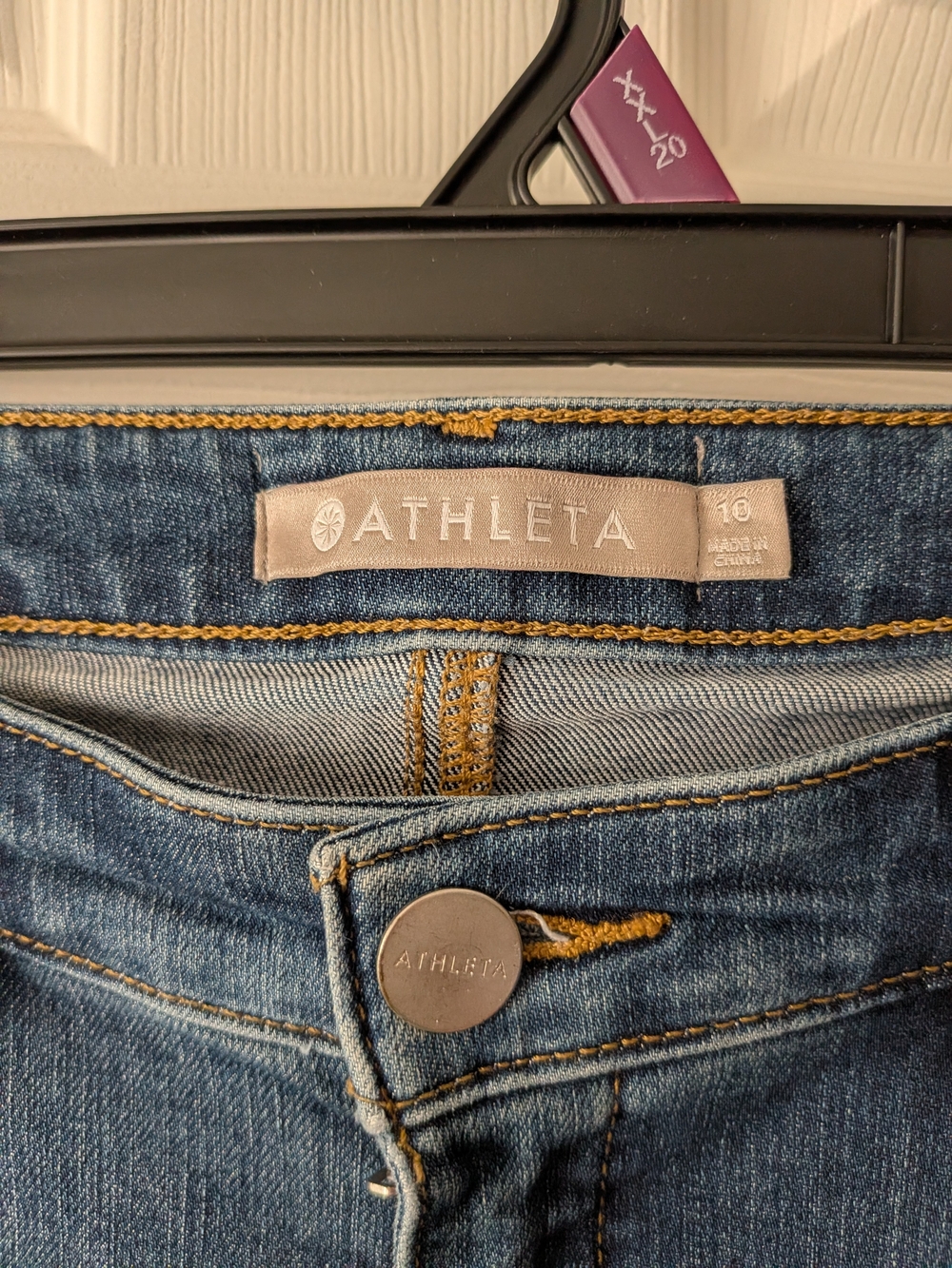 Athleta Women’s Blue Denim Jeans - Picture 3 of 12